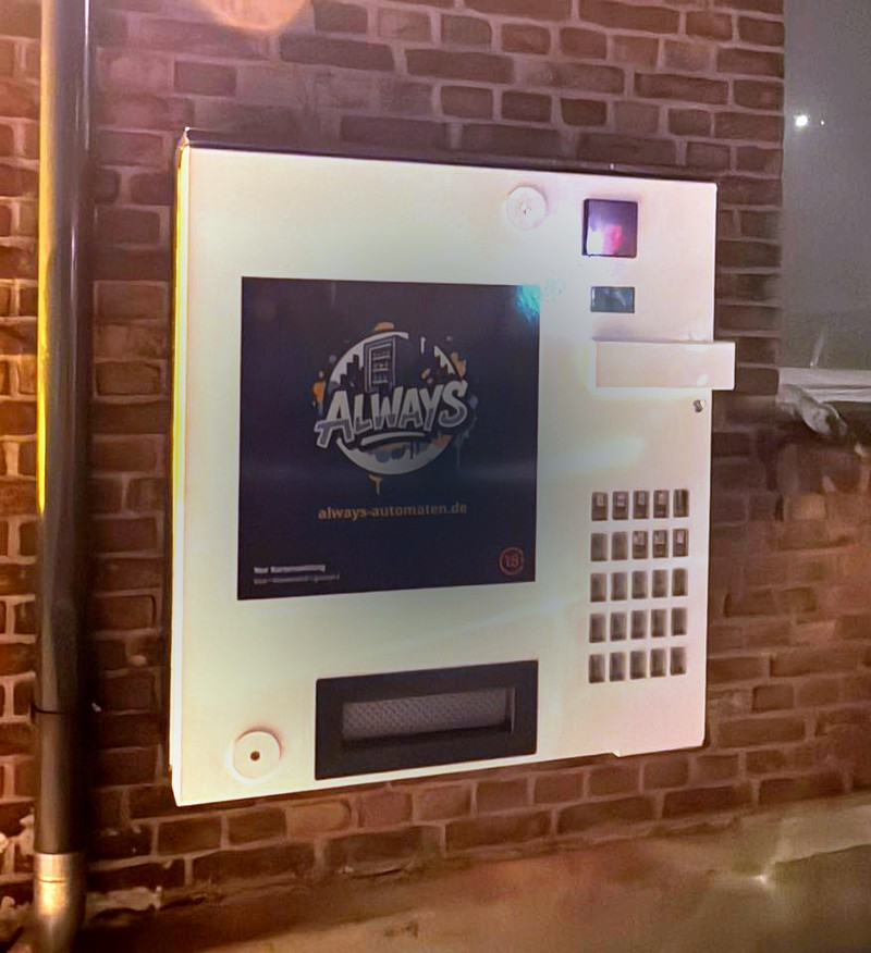 Always Automaten – Dein 24/7 Vape-Automat in Zeven